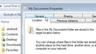 Relocating Desktop and My documents to another Drive in Windows 7