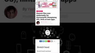 Harmony OS Patent By Huawei New trademark for Harmony OS