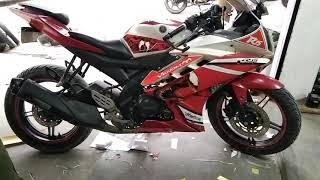 yahama R15 full venom graphics installed