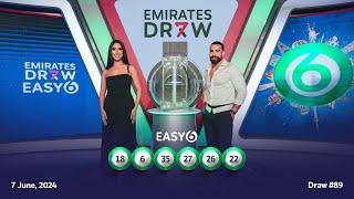 ED EASY6 Live Draw! 07th June 2024!