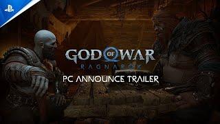 God of War Ragnarök PC - Announce Trailer | PC Games (Audio Description Available)