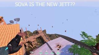 Sova is the new jett? | Sova dart glitch | Flying with recon bolt? | Valorant