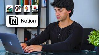 Cómo organizar toda tu vida en Notion?  - Triple Carrera, Emprendimiento y Youtube
