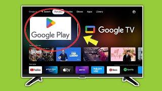 How to Open Playstore in Google Tv | Playstore Not Showing in Google Tv