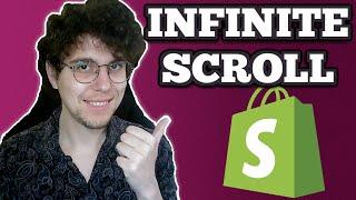 How To Add Infinite Scroll To Dawn Theme In Shopify