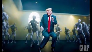 Donald Trump is the Dancing Queen - AI generated video