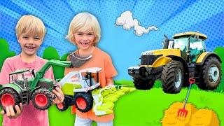 Tractor Kids: The Ultimate Farm Vehicle Adventure!