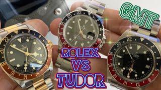 Comparison: Rolex GMT-Master II 16760 vs Tudor Black Bay GMT