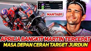 APRILIA BANGKIT  MASA DEPAN JORGE MARTIN SEMAKIN CERAH ~ TARGET JUARA DUNIA 2025