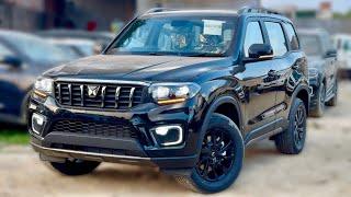 2025 MAHINDRA SCORPIO-N BLACK EDITION | Z8L DIESEL AT TOP MODELSCORPIO-N Z8L️1st VIDEO ON YOUTUBE