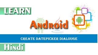 How to Create DatePickerDialog in Android Studio | DatePickerDialog | Android Coding