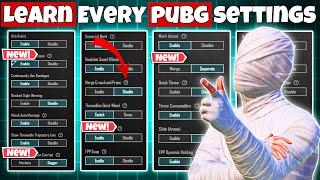 Every PUBG/BGMI Settings Explained with Tips and Tricks - GG Bro