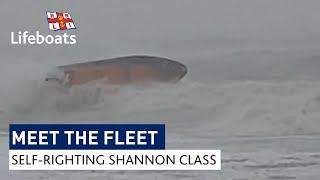 How an RNLI lifeboat self-rights during storm conditions