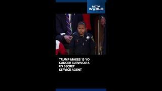 Trump Congress Speech | Trump Makes 13 Year Old Cancer Survivor A US Secret Service Agent