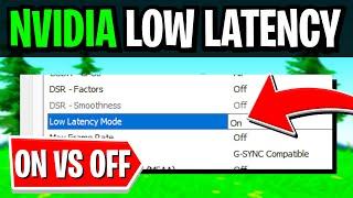 Should you Use the Nvidia Low Latency Mode in Chapter 3? (Nvidia Low Latency Test in Fortnite!)