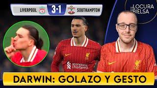 DARWIN: GOL Y A CALLAR - LIVERPOOL 3 SOUTHAMPTON 1