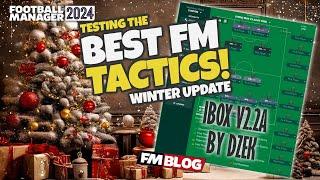 iBOX v2.2A BY DZEK / 4231 DM EQ | Testing the Best FM24 Tactics | Football Manager 2024