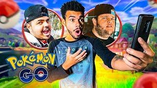 JOGANDO POKEMON GO NAS RUAS DO ESTADOS UNIDOS!!! | Cris |