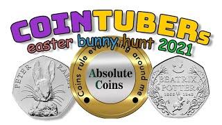 CoinTuber Easter Bunny Hunt 2021 - Wish Me Luck! || £250 50p COIN HUNT