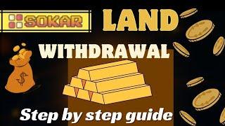 How to withdraw Sokar land token to metamask | mining has ended #howtowithdrawsokarland #sokarland