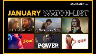 What to watch in January | Lionsgate Play Releases