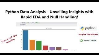 Python Data Analysis - Unveiling Insights with Rapid EDA and Null Handling