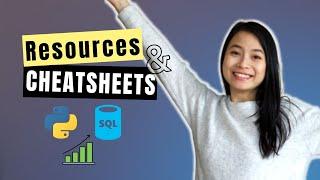 Awesome FREE cheat sheets for learning SQL & Python
