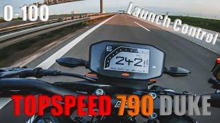 KTM 790 Duke | Topspeed | 0-100