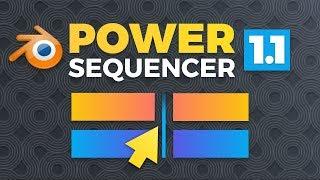 Power Sequencer 1.1 OUT! Free Blender VSE Add-on Features Overview