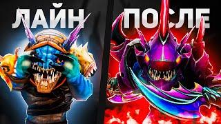 СЛАРК от ТОП 20 РАНГА (лютый камбек) / Slark 7.37d ДОТА 2