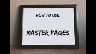 How To Use Master Pages In MS Publisher