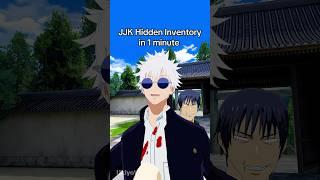 JJK Hidden Inventory in 1 minute #jjk #jujutsukaisen #gojosatoru #anime #vrchat