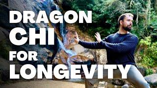 Morning Dragon Qigong for Longevity at Japan's Imose Falls