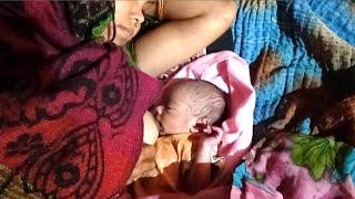 new born baby maa ke dudh pite huye l how to drink milk new born baby 