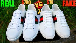 Fake Vs Real Gucci Ace Sneakers Sizing & Review - Gucci Ace Sneakers Legit Check