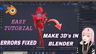 Blender tutorial for beginners  - How to make pubg 3D models & Rig them - All errors solution 
