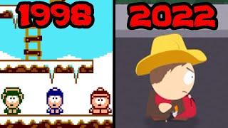 Evolution of South Park Games on Handheld Consoles (1998 - 2022)