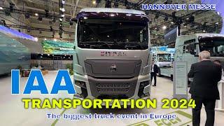 Sitrak FCEV (2025) Hydrogen EV Tractor Truck - Walkaround - IAA Transportation 2024 Hannover