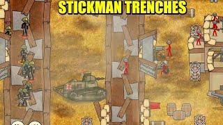 STICKMAN EN LA GUERRA MÁS ÉPICA Y LARGA DE LA HISTORIA - STICKMAN TRENCHES | Gameplay Español