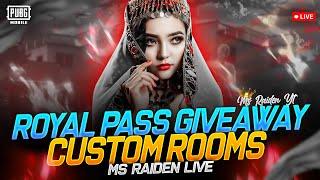 720 UC GIVEAWAY IN PUBG MOBILE CUSTOM ROOMS PAKISTAN #pubgmobile #pubglive #live #pubgm #ucgiveaway