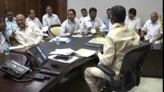 REVIEW MEETING ON POLAVARAM PROJECT BY AP CM AT ASSEMBLY ON 27032017