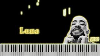 Sofiane Pamart - Luna [Piano Tutorial]