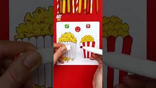 Please tell me you have the song name  #easydrawing   #draw  #howtodraw #popcorn