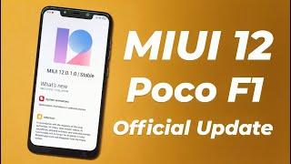 Poco F1 MIUI 12 Official Update Review | Features & Download