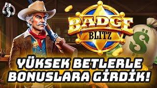 ⭐ BADGE BLITZ  PRAGMATIC SLOT OYUNLARI YÜKSEK BET  #CASINO #SLOT #SLOTOYUNLARI