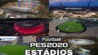 ESTÁDIOS PES 2020 - STADIUMS PES 2020 - EFootball Pro Evolution Soccer 2020 #ESTADIOSPES2020