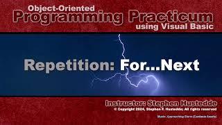 OOP Programming (VB) - 07F For...Next Repetition