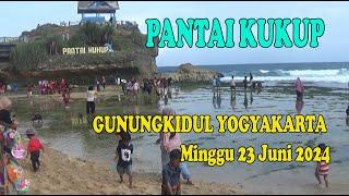 KONDISI TERKINI PANTAI KUKUP 2024 Gunungkidul YOGYAKARTA