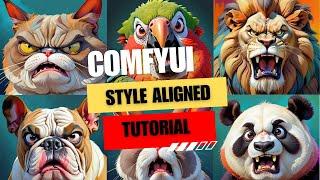 Style Aligned ComfyUI Workflow: Consistency Across Generations 