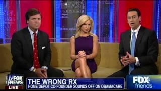 Anna Kooiman hot legs cross - Fox & Friends - 04/14/13